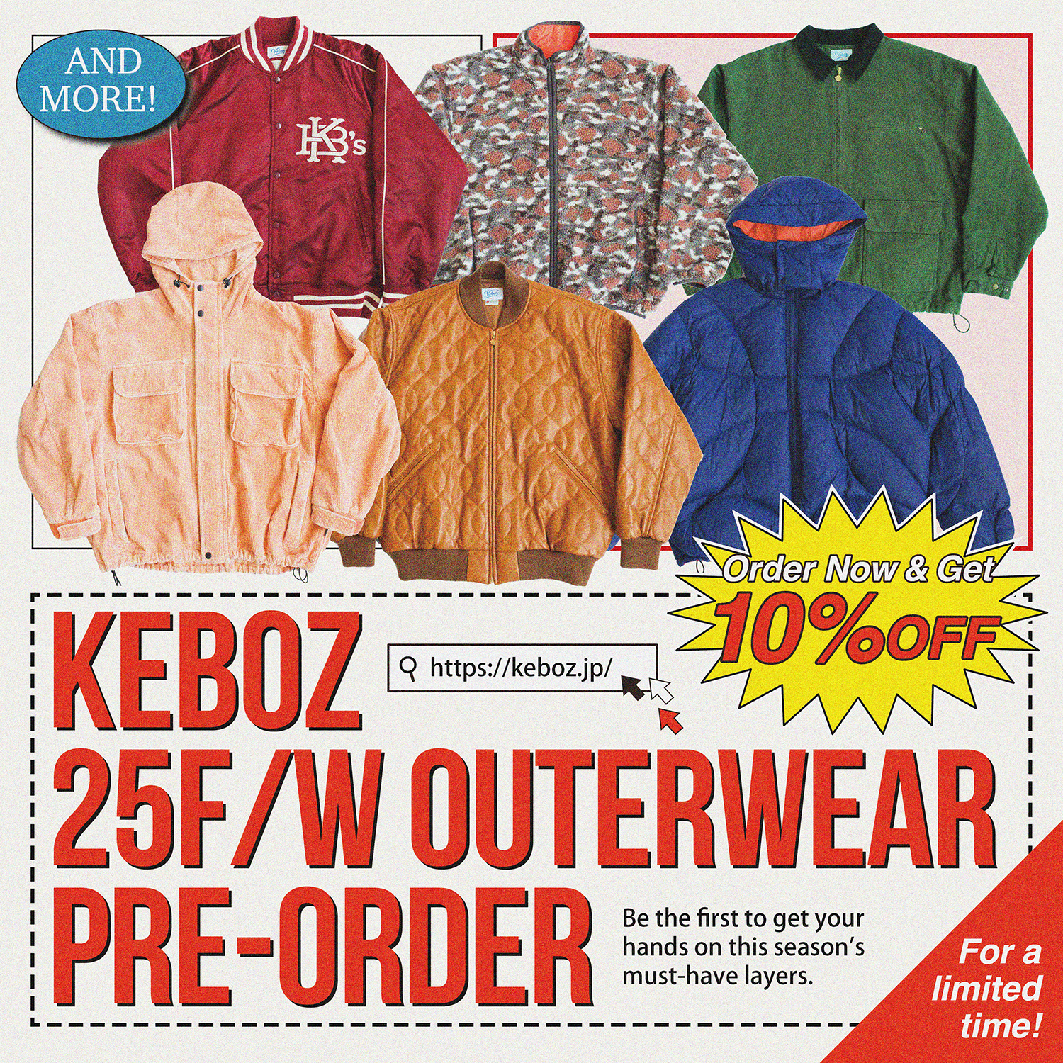 25FW PRE-ORDER ITEMS