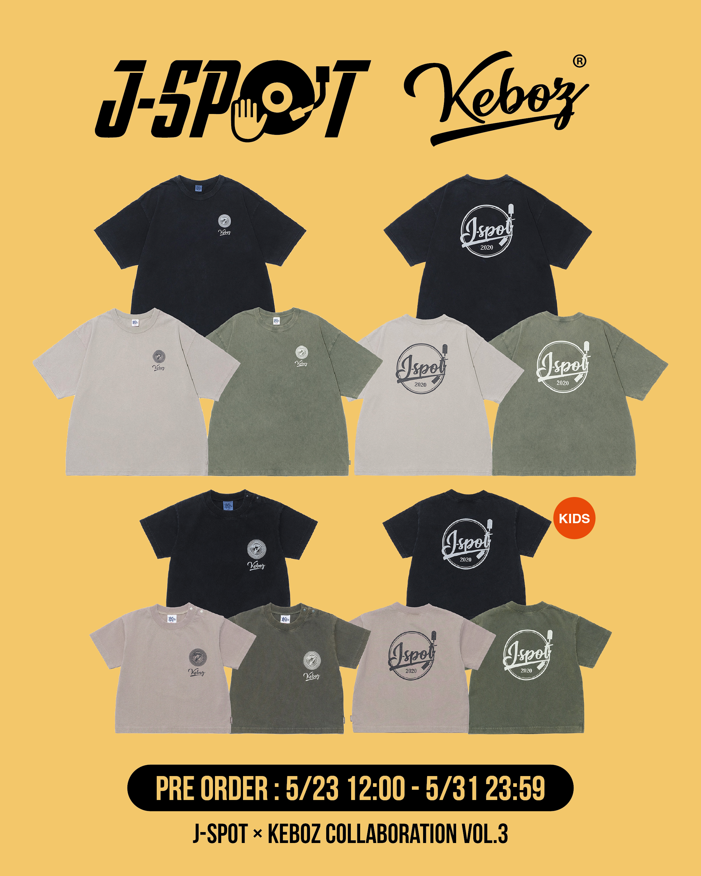 J-SPOT × KEBOZ COLLABORATION Vol.3