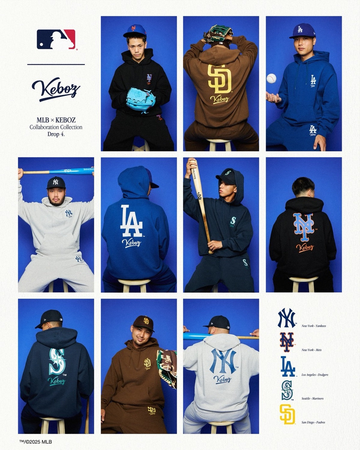 MLB×KEBOZ 4th Drop