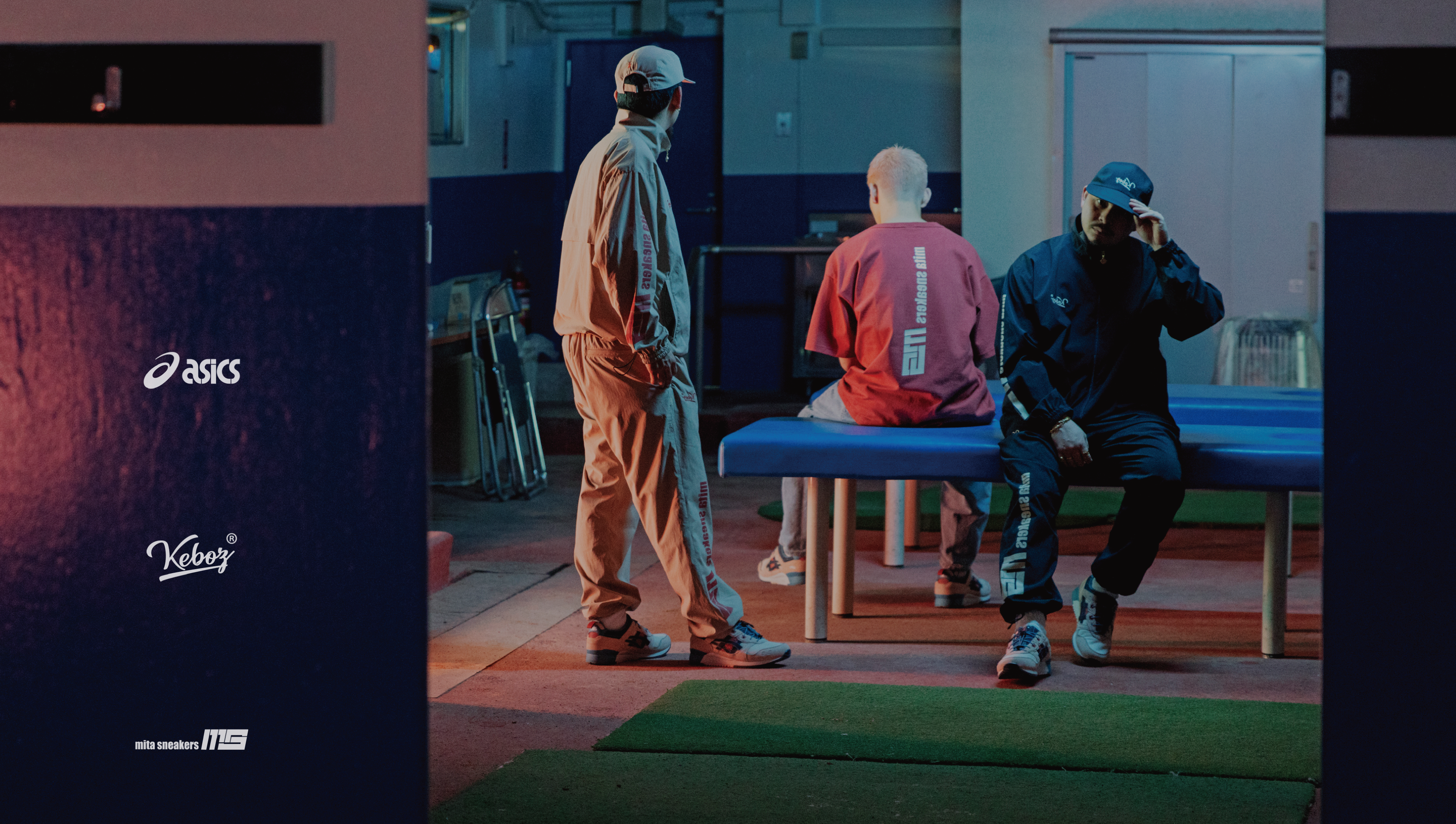 asics × KEBOZ × mita sneakers COLLECTION