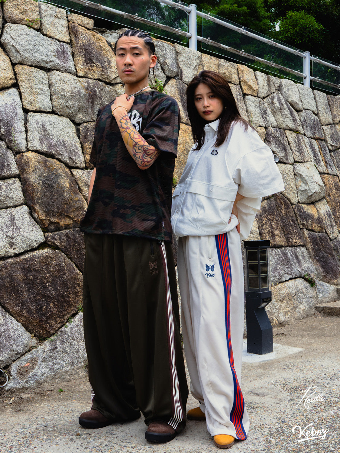 【NEEDLES × KEBOZ COLLABORATION】