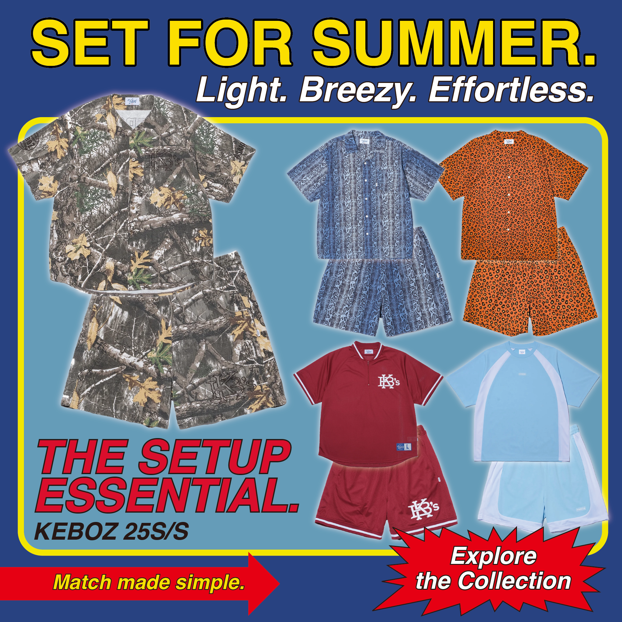 SUMMER SETUP COLLECTION