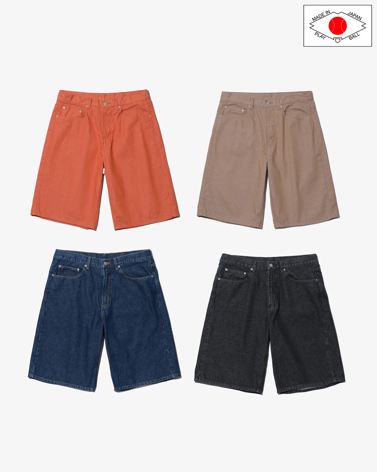 BAGGY FIT DENIM SHORTS