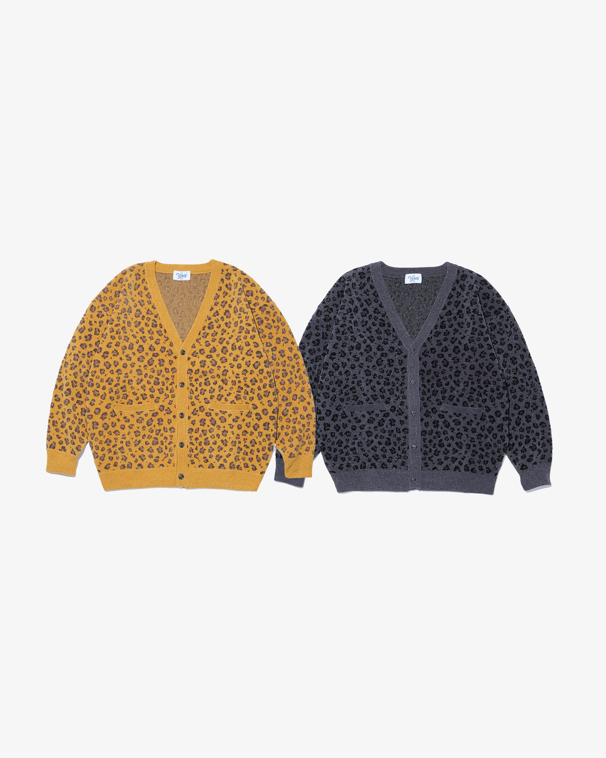 MOLE KNIT LEOPARD CARDIGAN