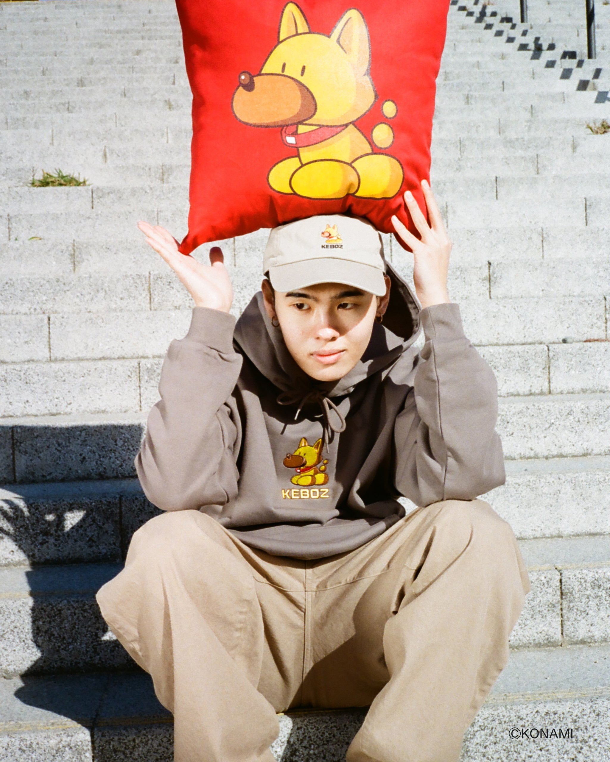 PAWAPURO × KEBOZ GANDER CUSHION