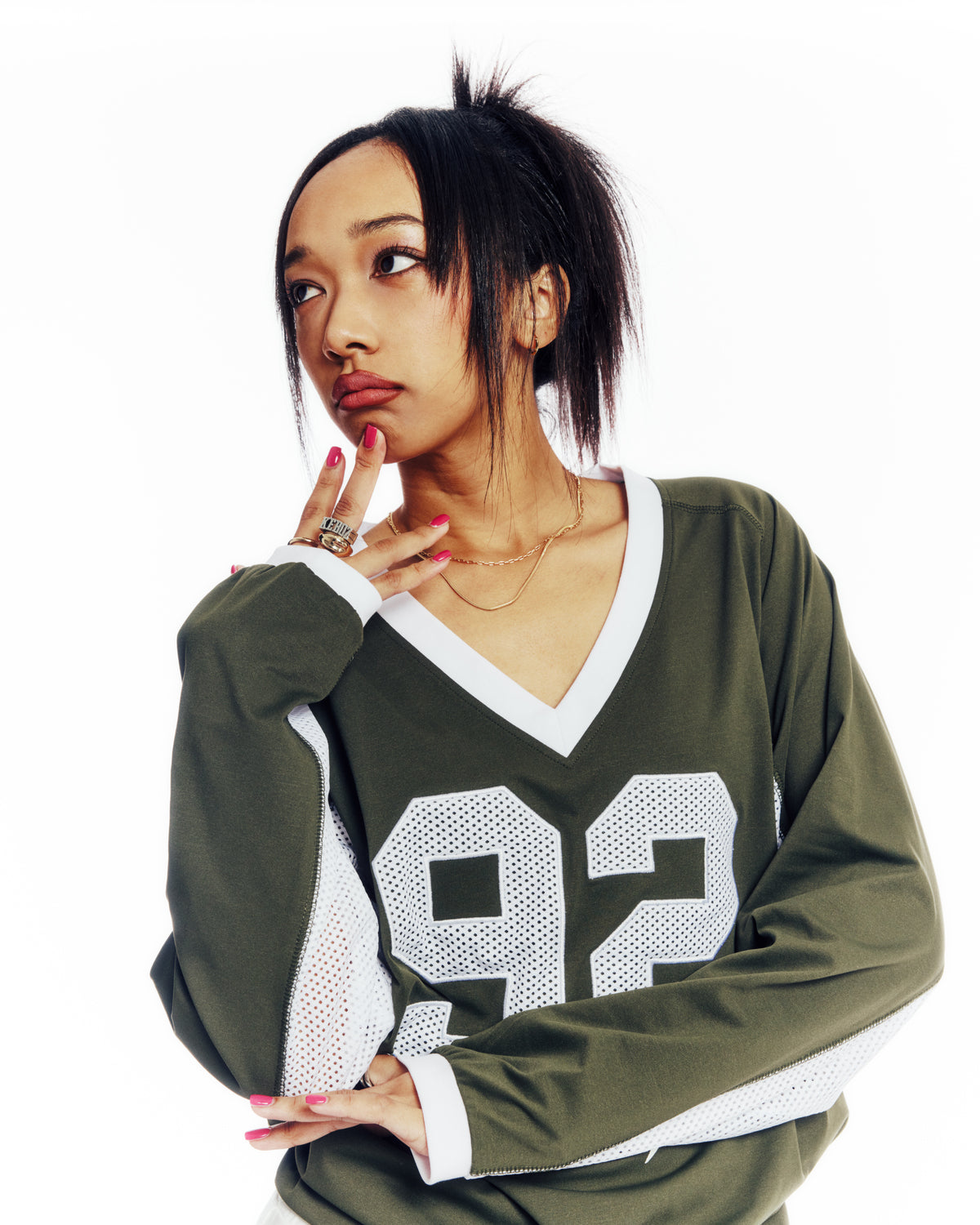 NINE TWO V-NECK GAME SHIRT