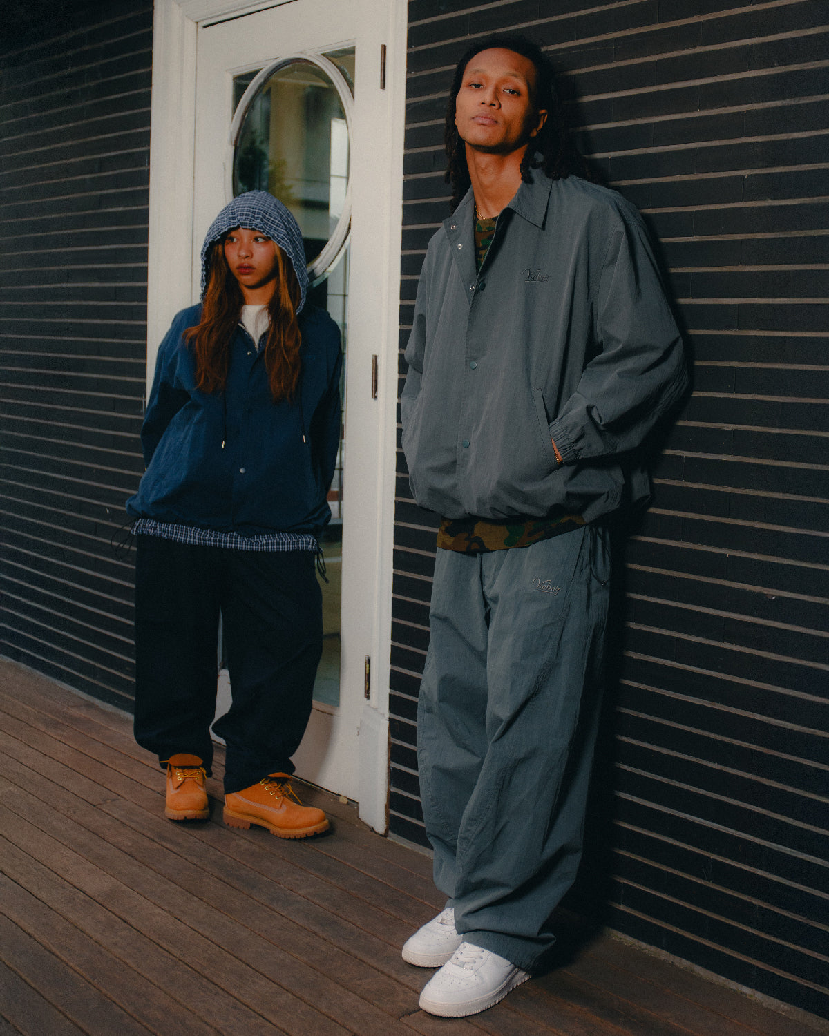 WASHED N/C CURVE PANTS