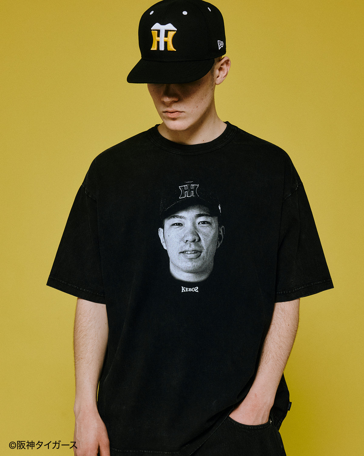 TIGERS × KEBOZ ISHII WASHED S/S TEE