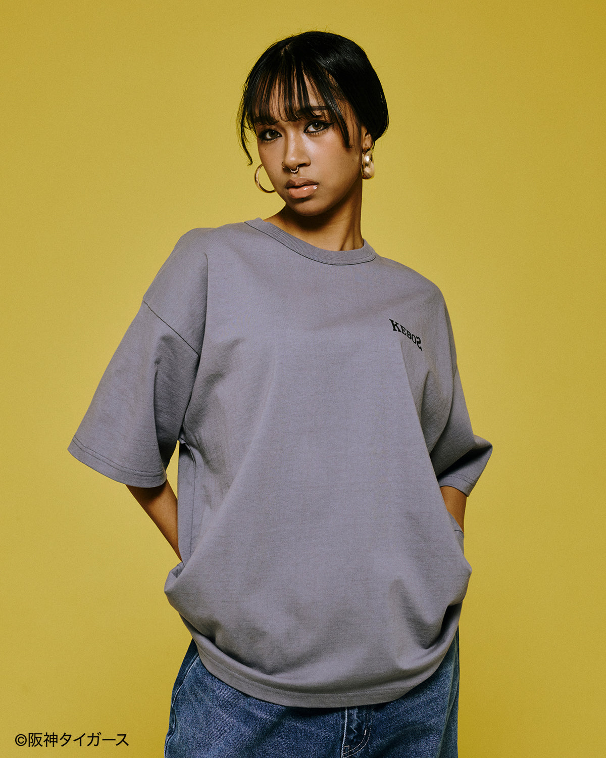 TIGERS × KEBOZ JAPANESE TIGER S/S TEE