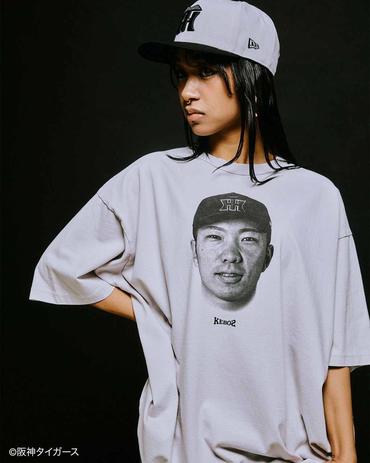 TIGERS × KEBOZ ISHII WASHED S/S TEE