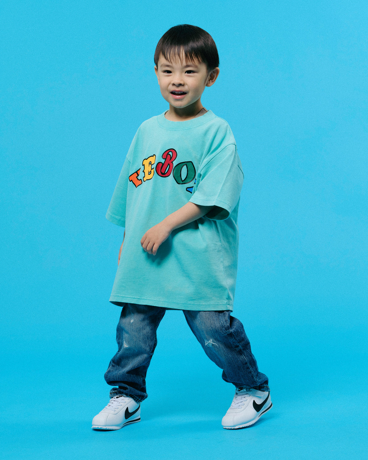 KIDS SMR WASHED S/S TEE