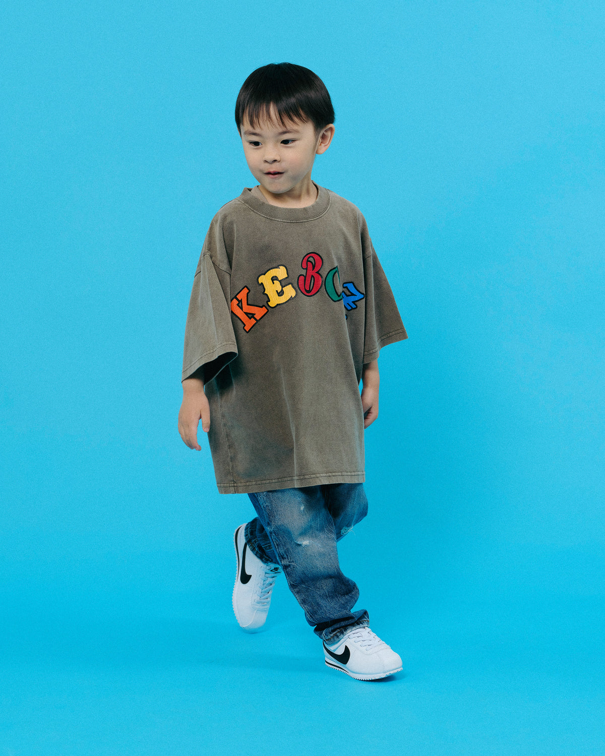 KIDS SMR WASHED S/S TEE
