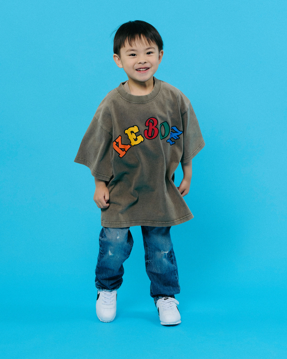 KIDS SMR WASHED S/S TEE