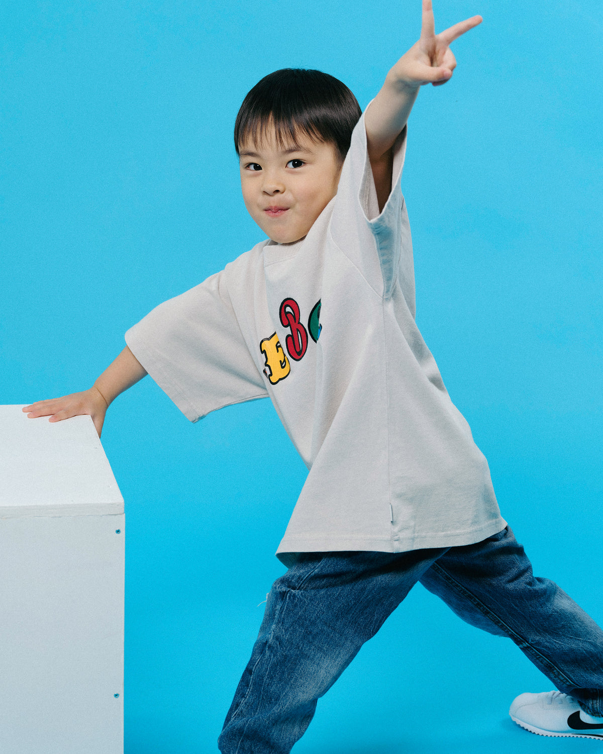 KIDS SMR WASHED S/S TEE