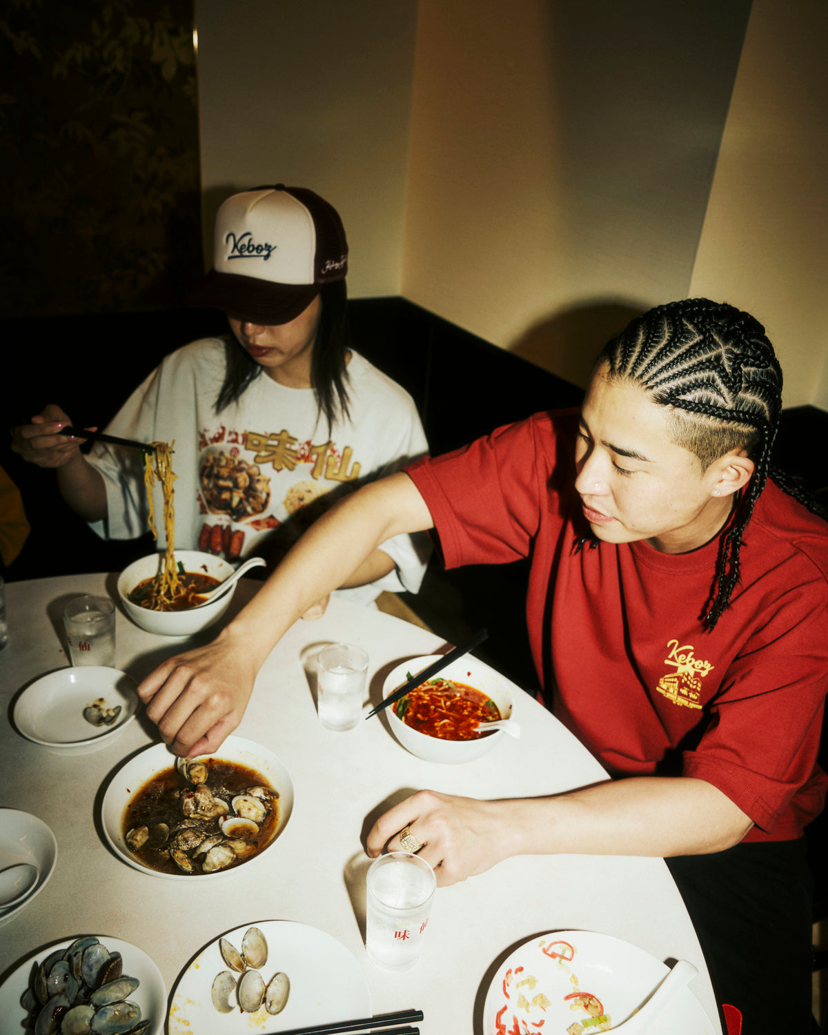 味仙 × KEBOZ IMAIKE HONTEN S/S TEE