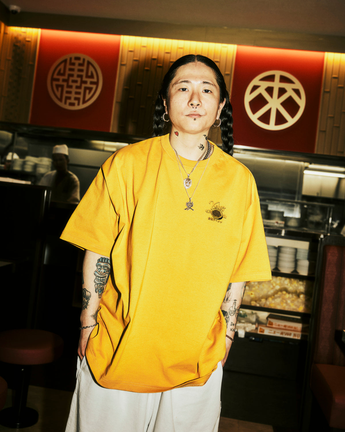 味仙 × KEBOZ 台湾ラーメン S/S TEE