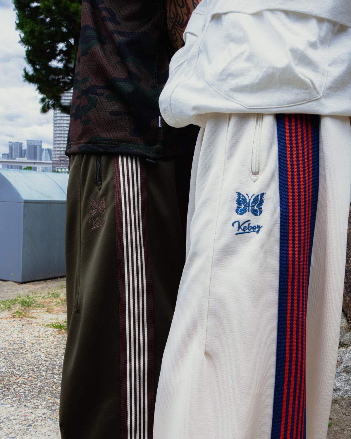 NEEDLES × KEBOZ H.D. TRACK PANT