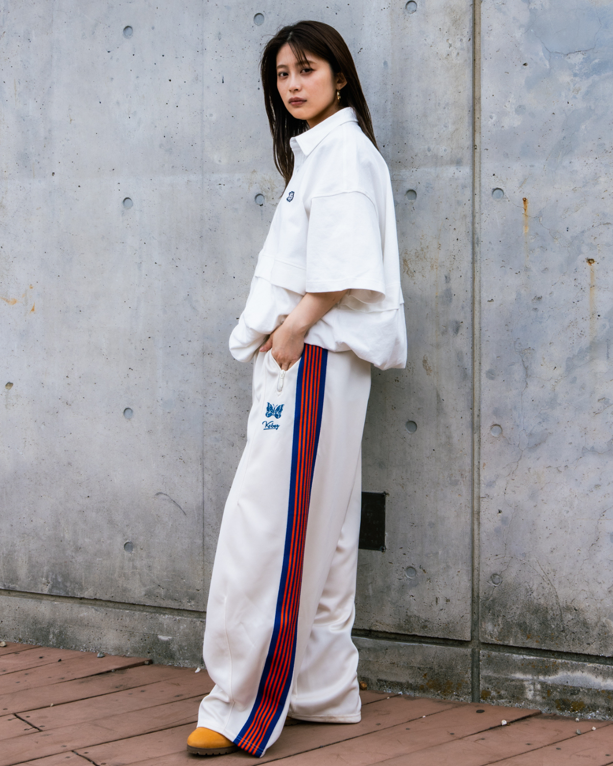 NEEDLES × KEBOZ H.D. TRACK PANT