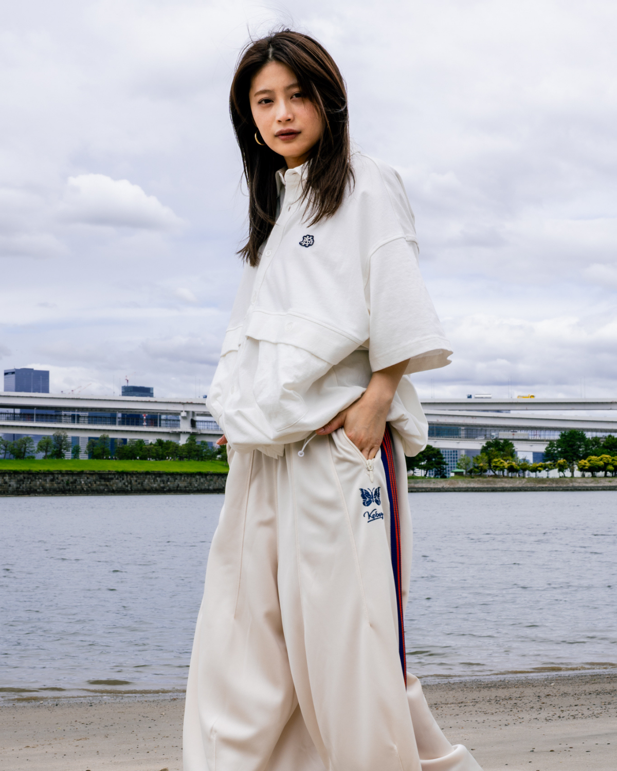 NEEDLES × KEBOZ H.D. TRACK PANT
