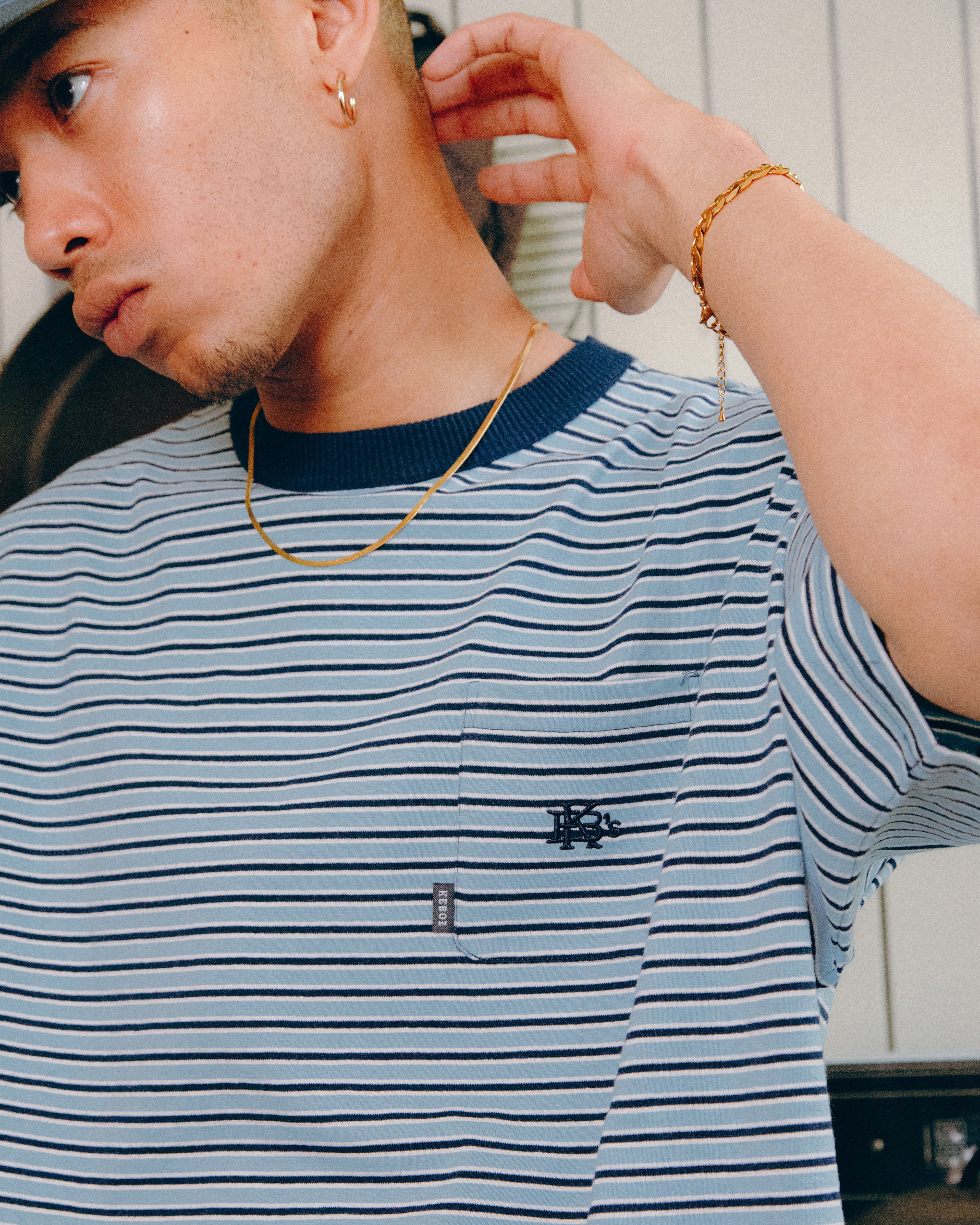 MULTI BORDER S/S TEE
