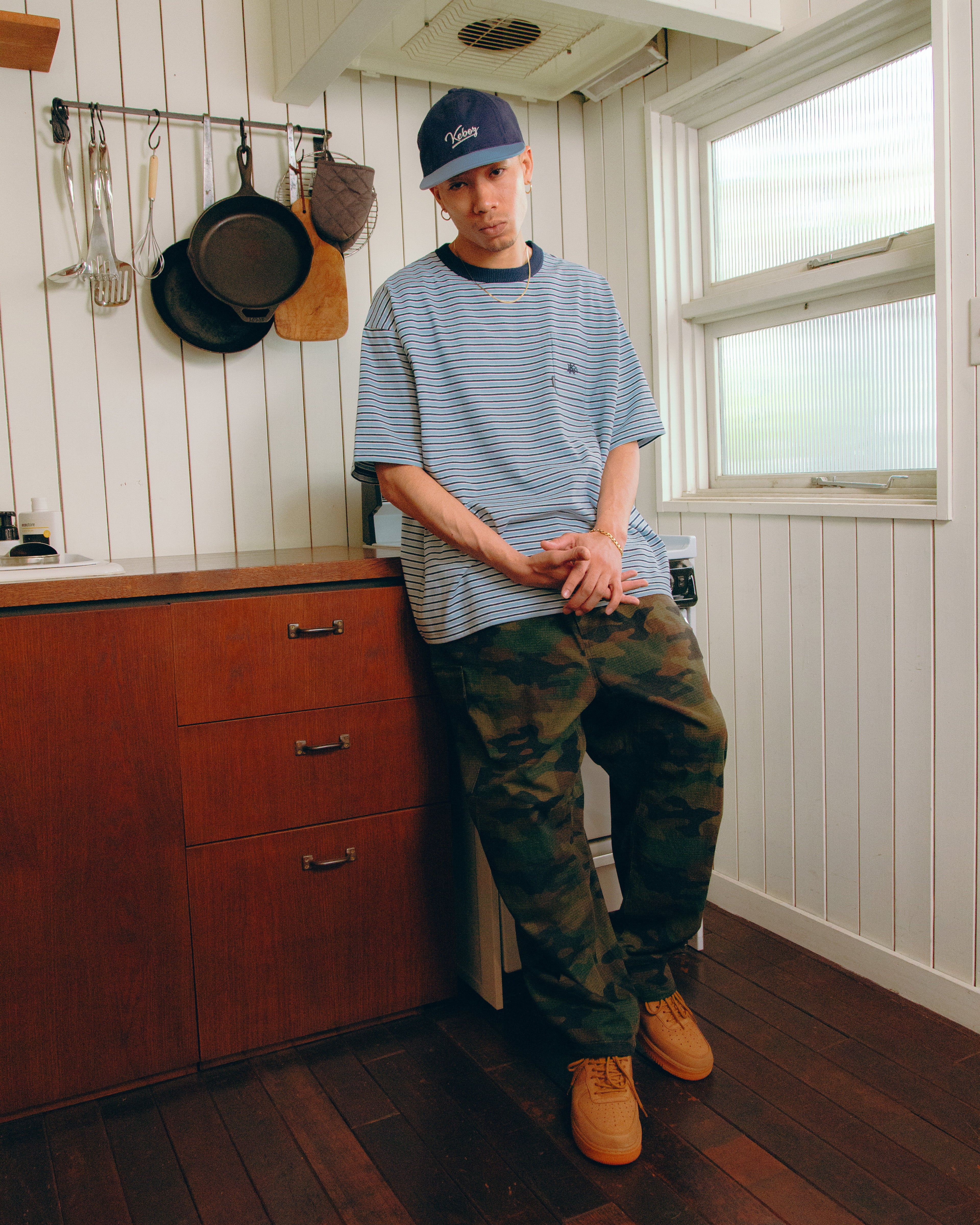MULTI BORDER S/S TEE