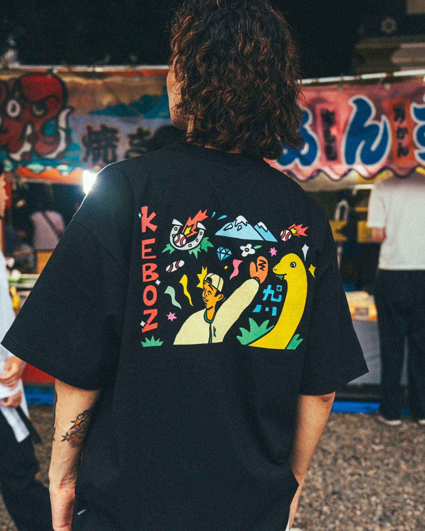 TIM KOJIMA × KEBOZ S/S TEE