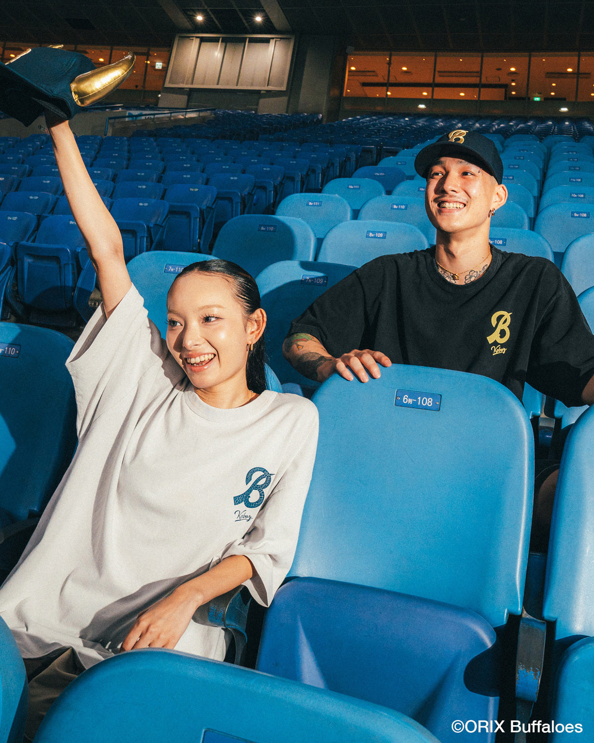 BUFFALOES × KEBOZ WASHED S/S TEE