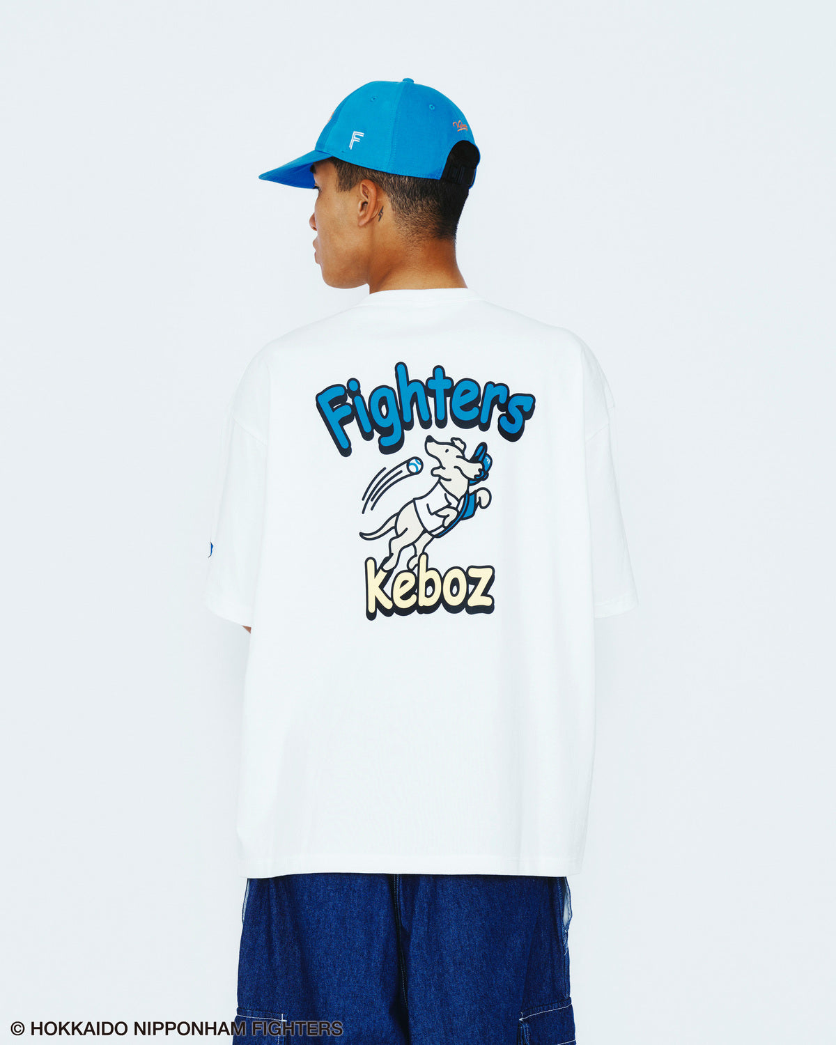 FIGHTERS × KEBOZ BASEBALL DOG S/S TEE