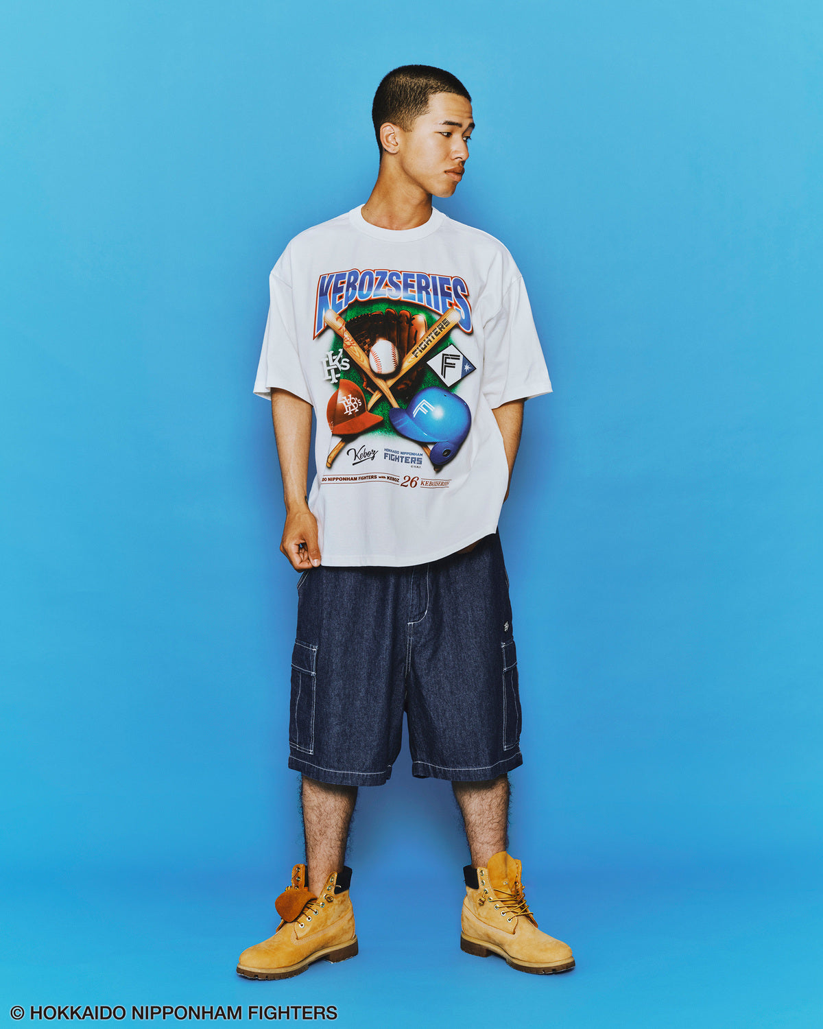 FIGHTERS × KEBOZ SERIES S/S TEE