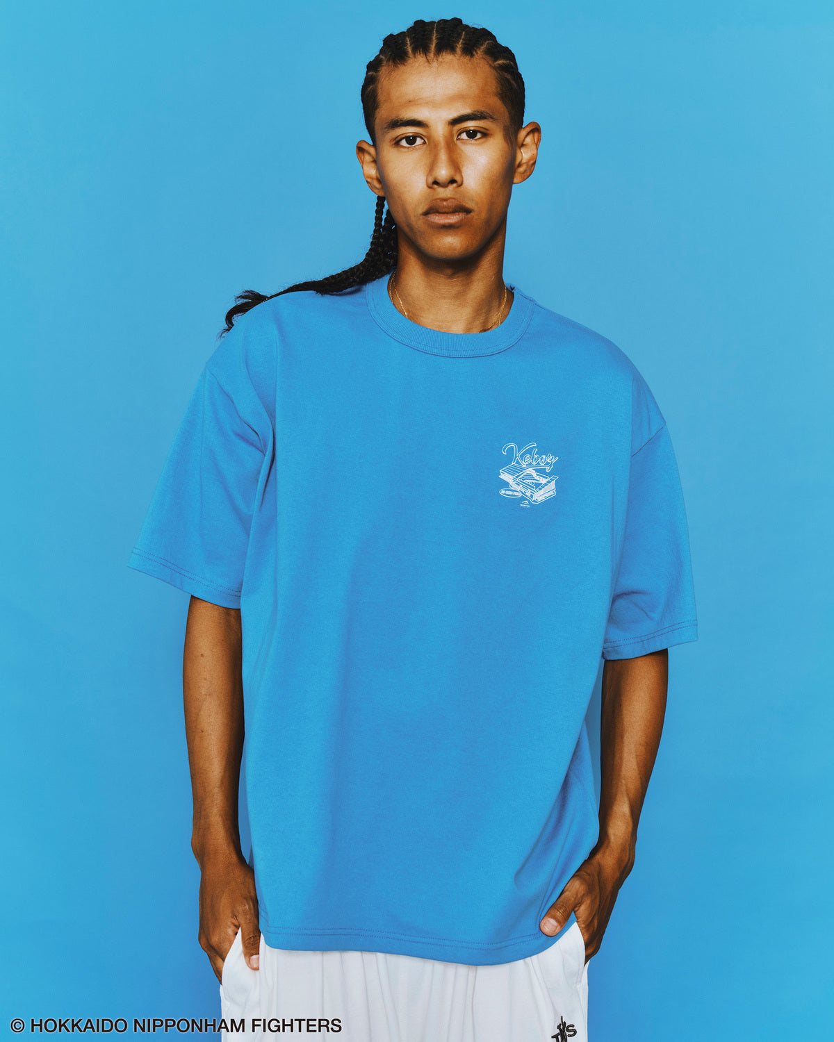 FIGHTERS × KEBOZ ES CON FIELD S/S TEE