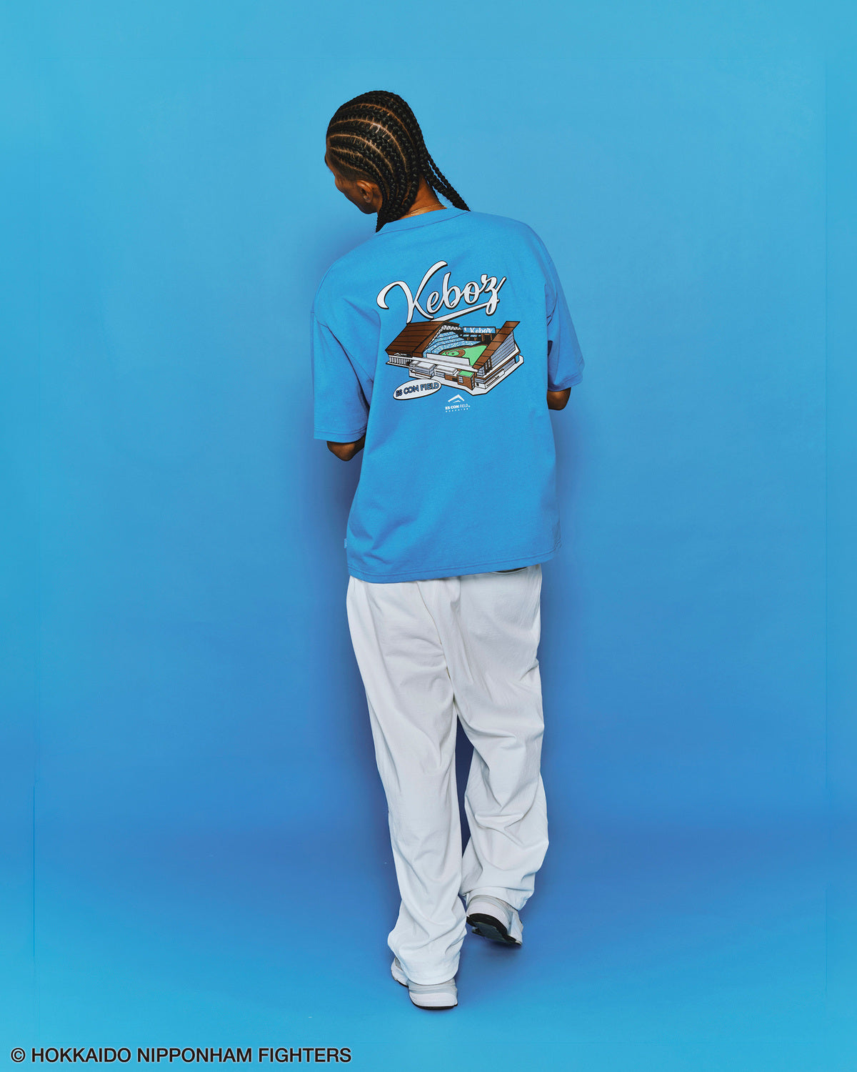 FIGHTERS × KEBOZ ES CON FIELD S/S TEE