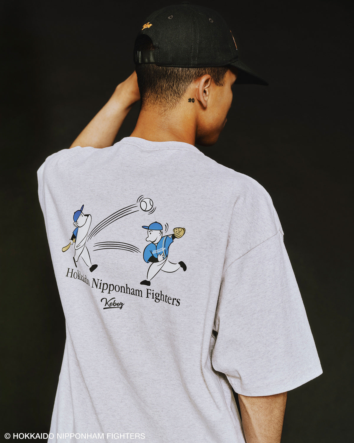 FIGHTERS × KEBOZ FRIENDS S/S TEE