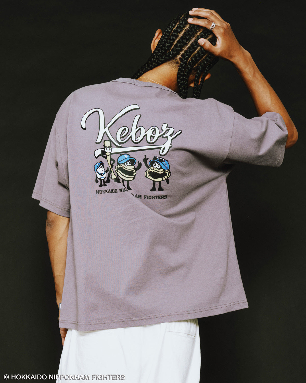 FIGHTERS × KEBOZ CHARACTER S/S TEE