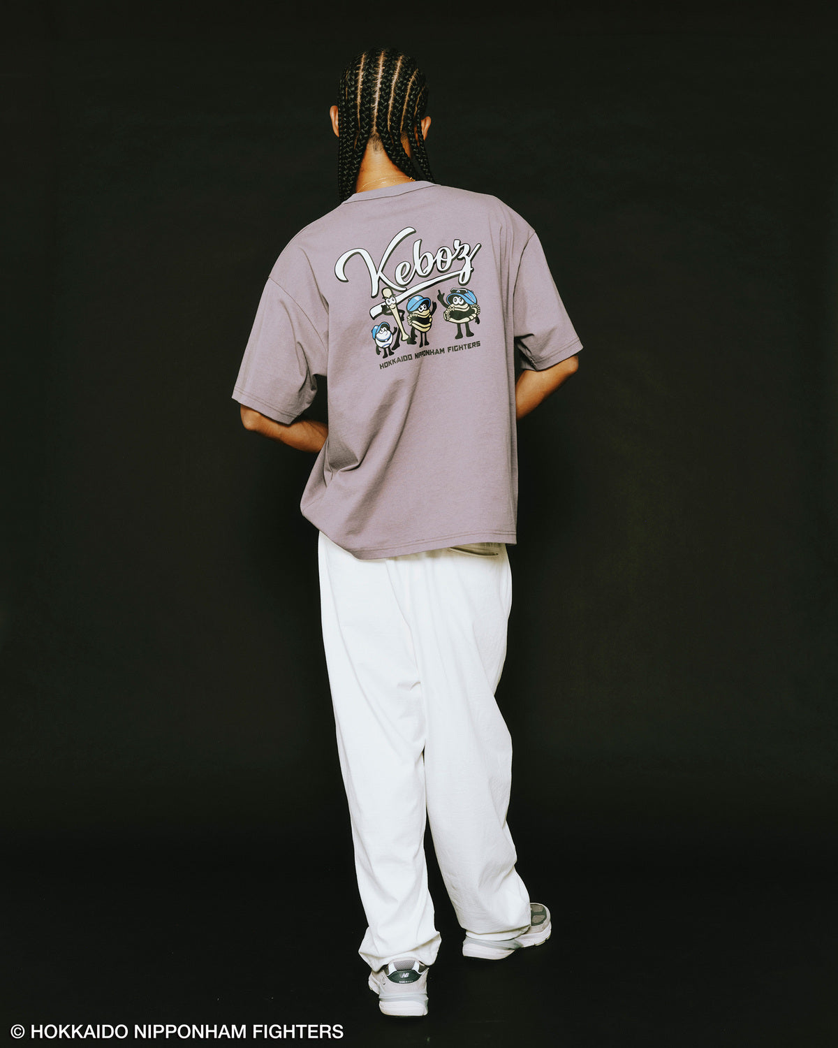FIGHTERS × KEBOZ CHARACTER S/S TEE