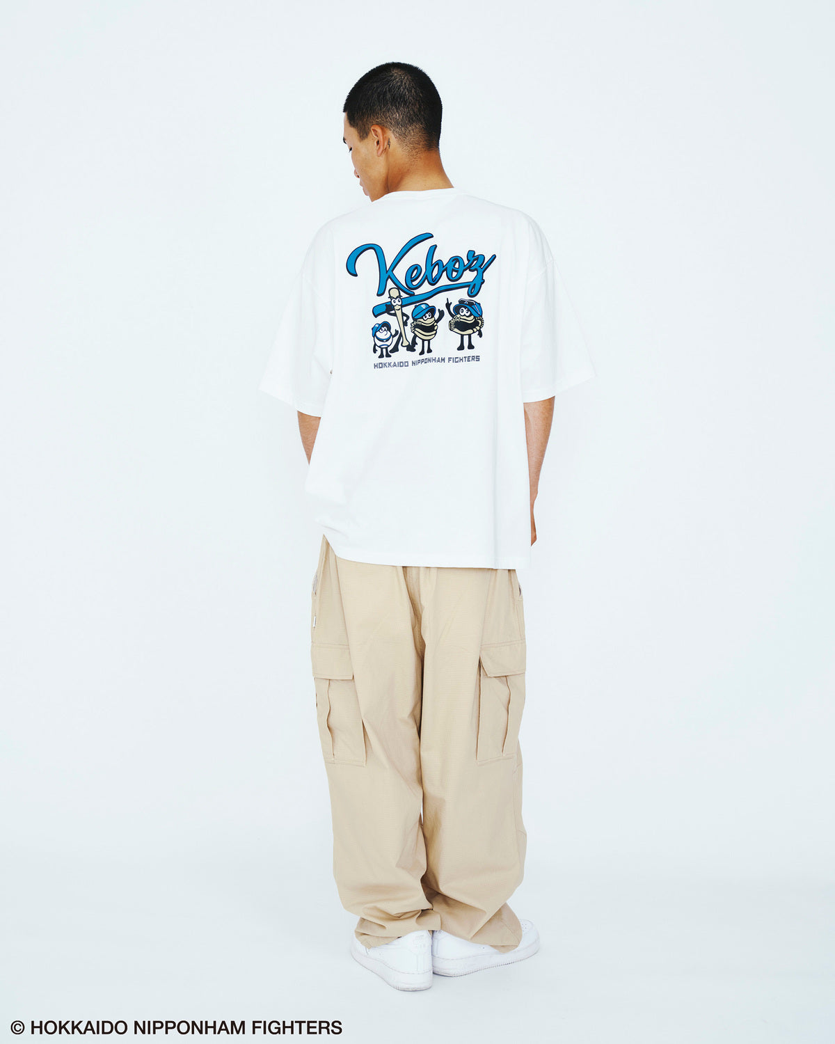 FIGHTERS × KEBOZ CHARACTER S/S TEE