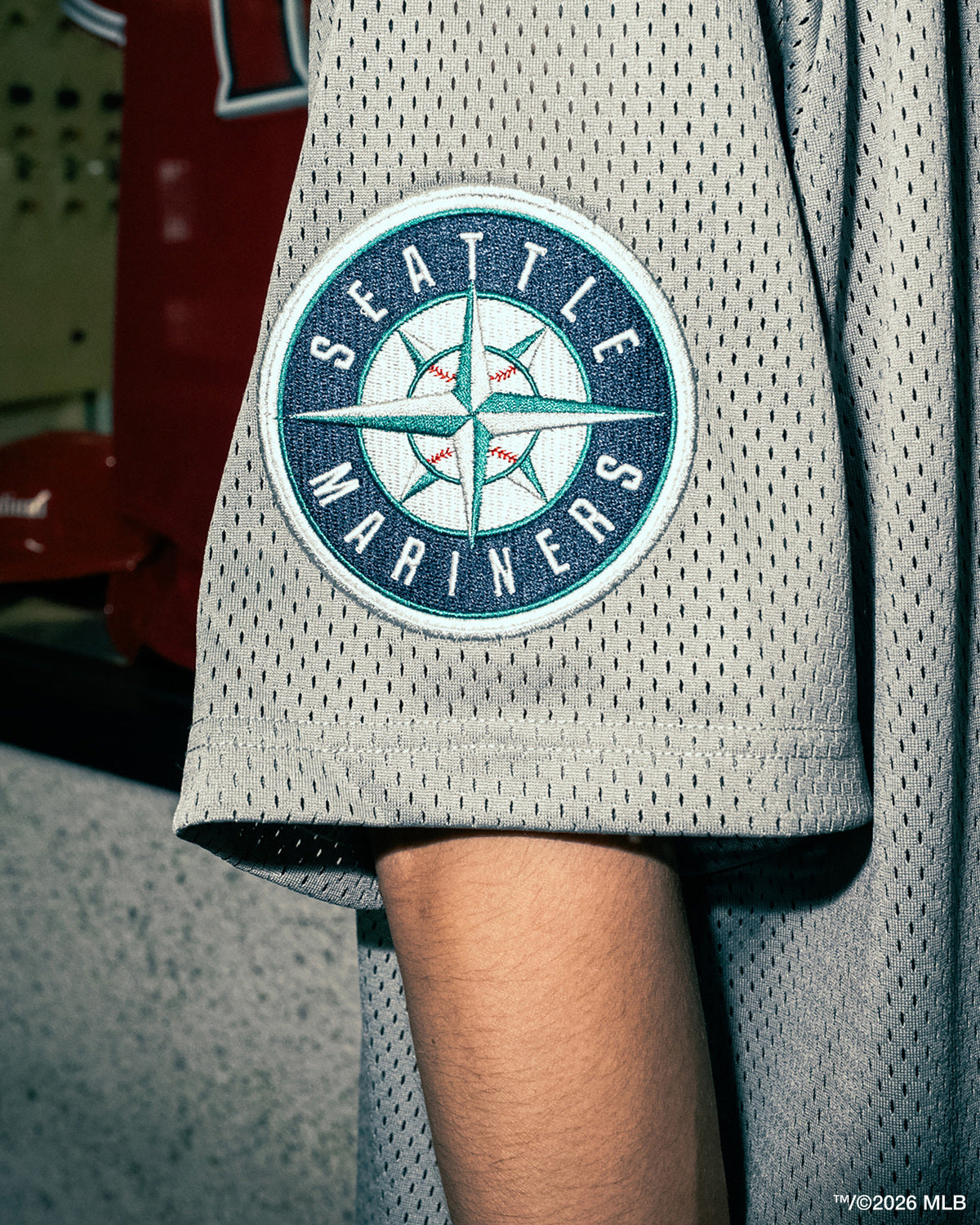 KEBOZ × MLB SEATTLE MARINERS MESH TEE