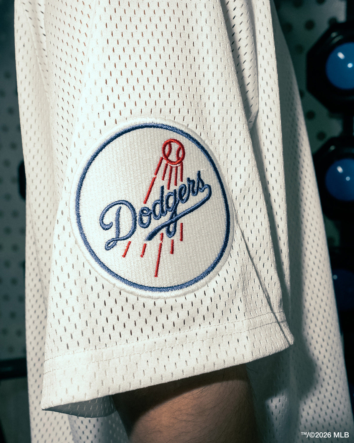 KEBOZ × MLB LOS ANGELES DODGERS MESH TEE