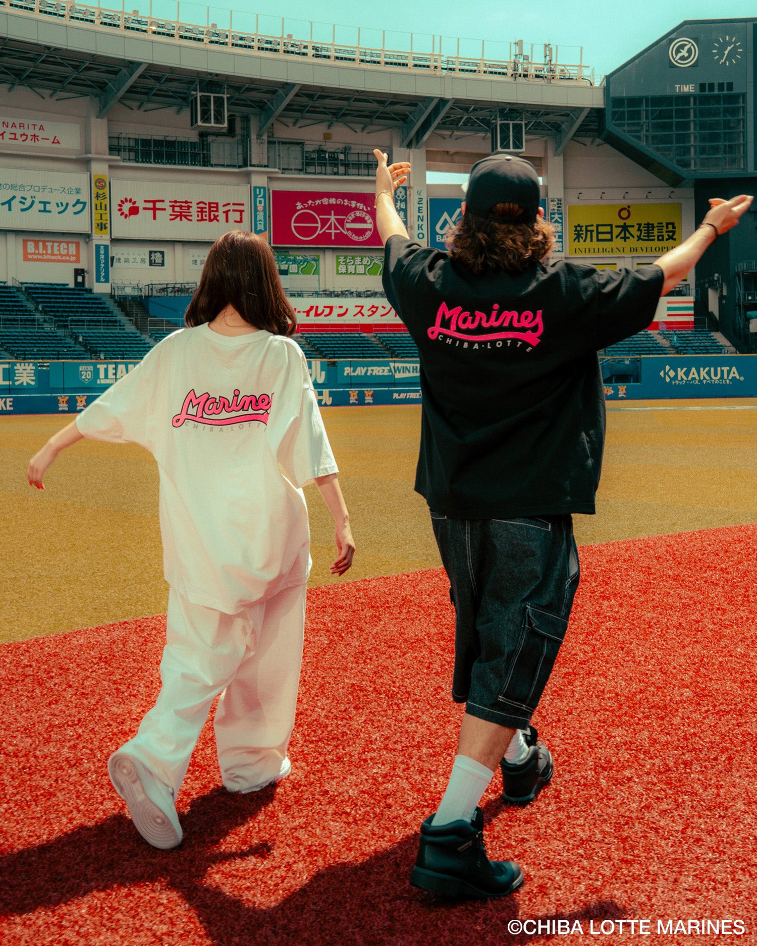 MARINES × KEBOZ OLD LOGO S/S TEE