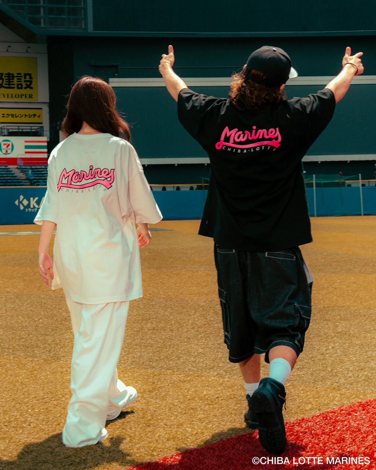 MARINES × KEBOZ OLD LOGO S/S TEE