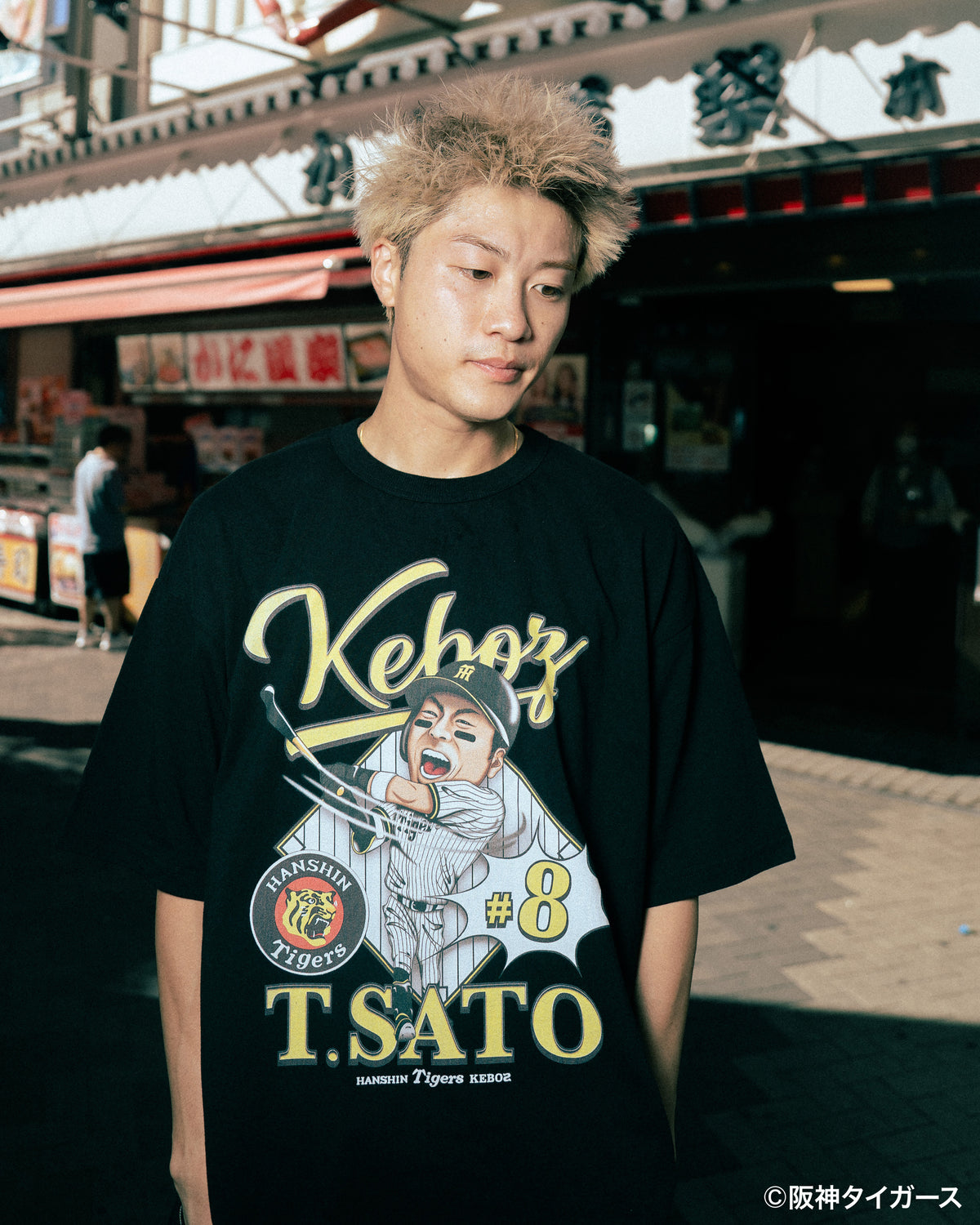 TIGERS × KEBOZ SATO S/S TEE
