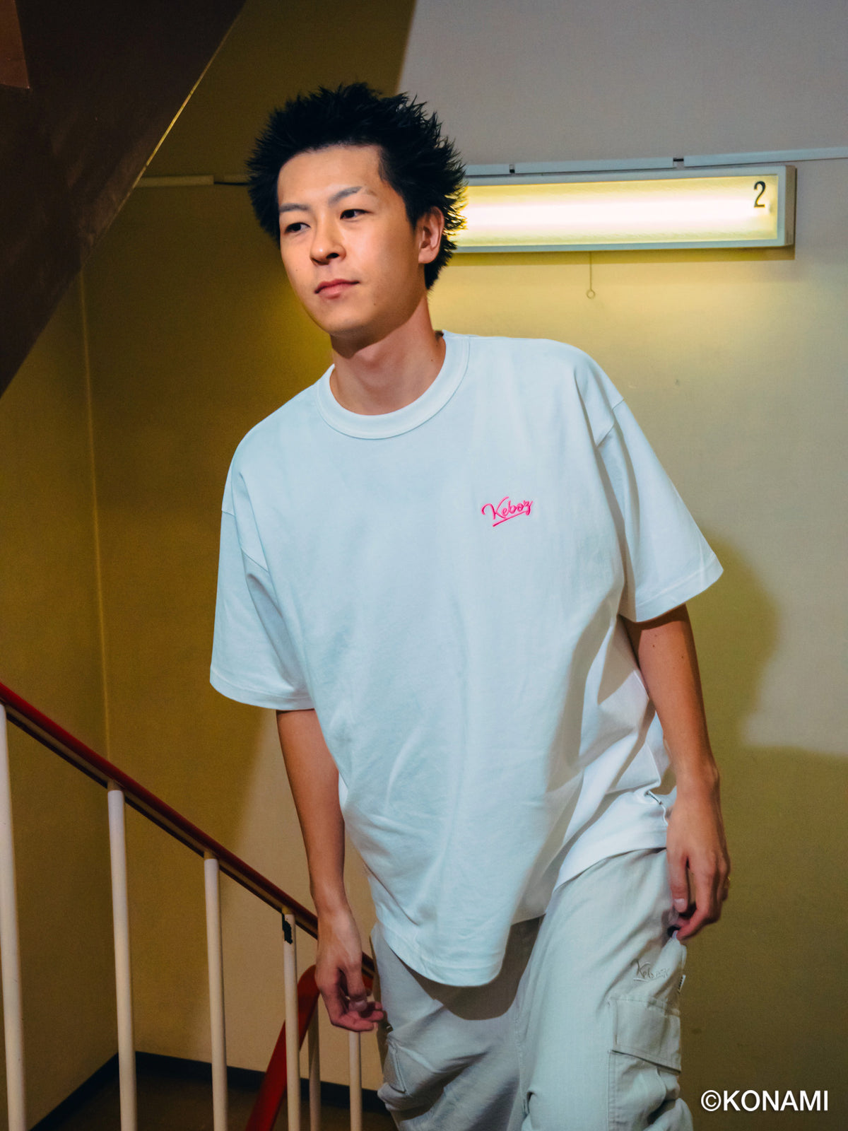 PAWAPURO × KEBOZ CHOSHI S/S TEE