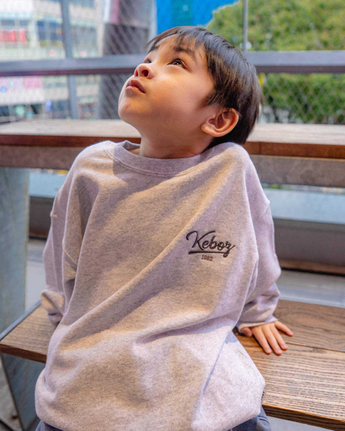 KIDS ICON SWEAT CREWNECK
