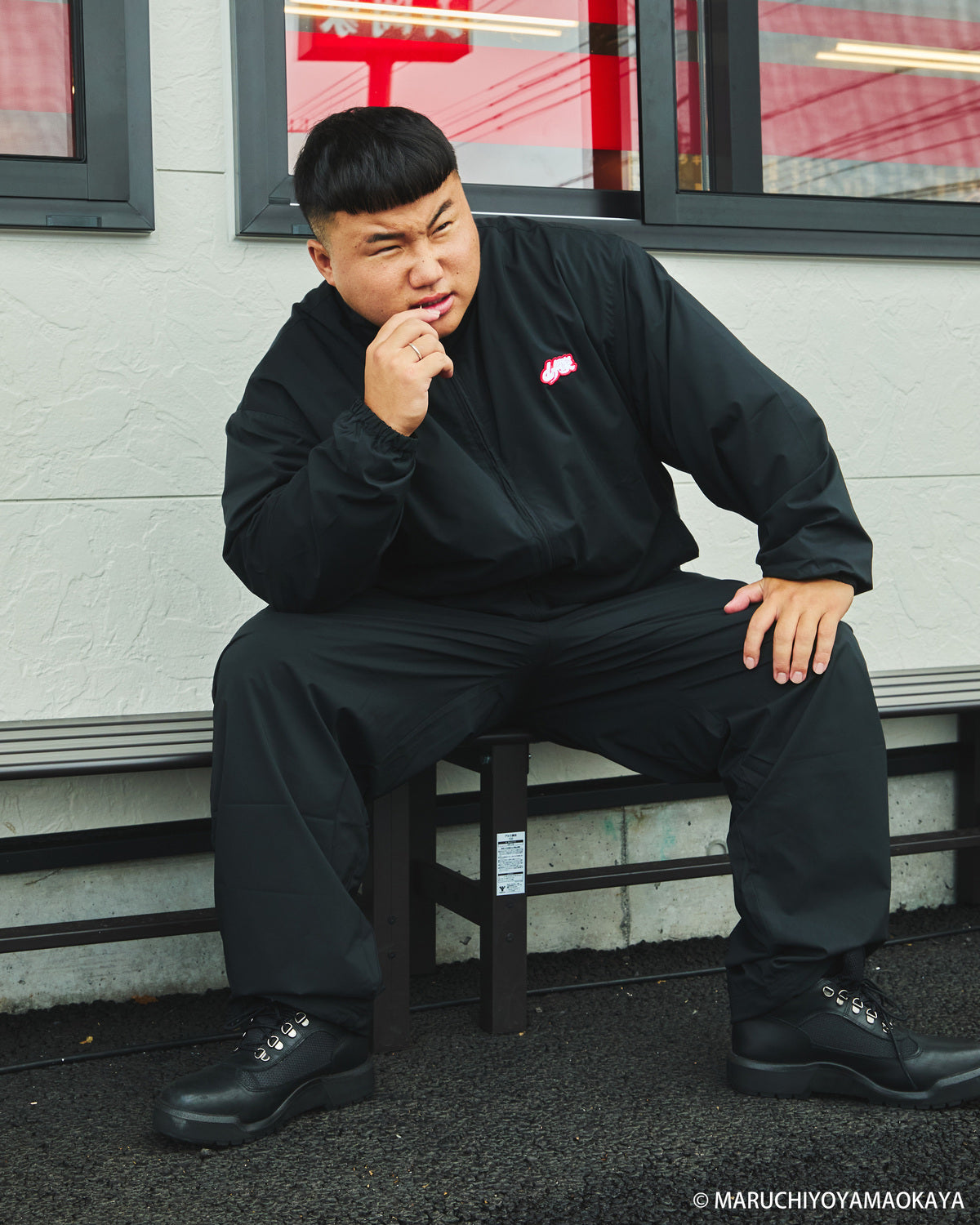 山岡家 × KEBOZ TRACK JACKET