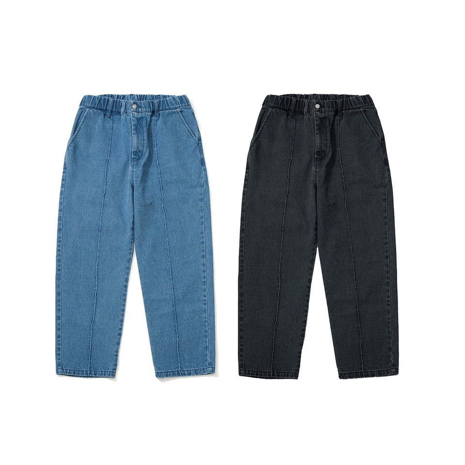 PIN TUCK DENIM