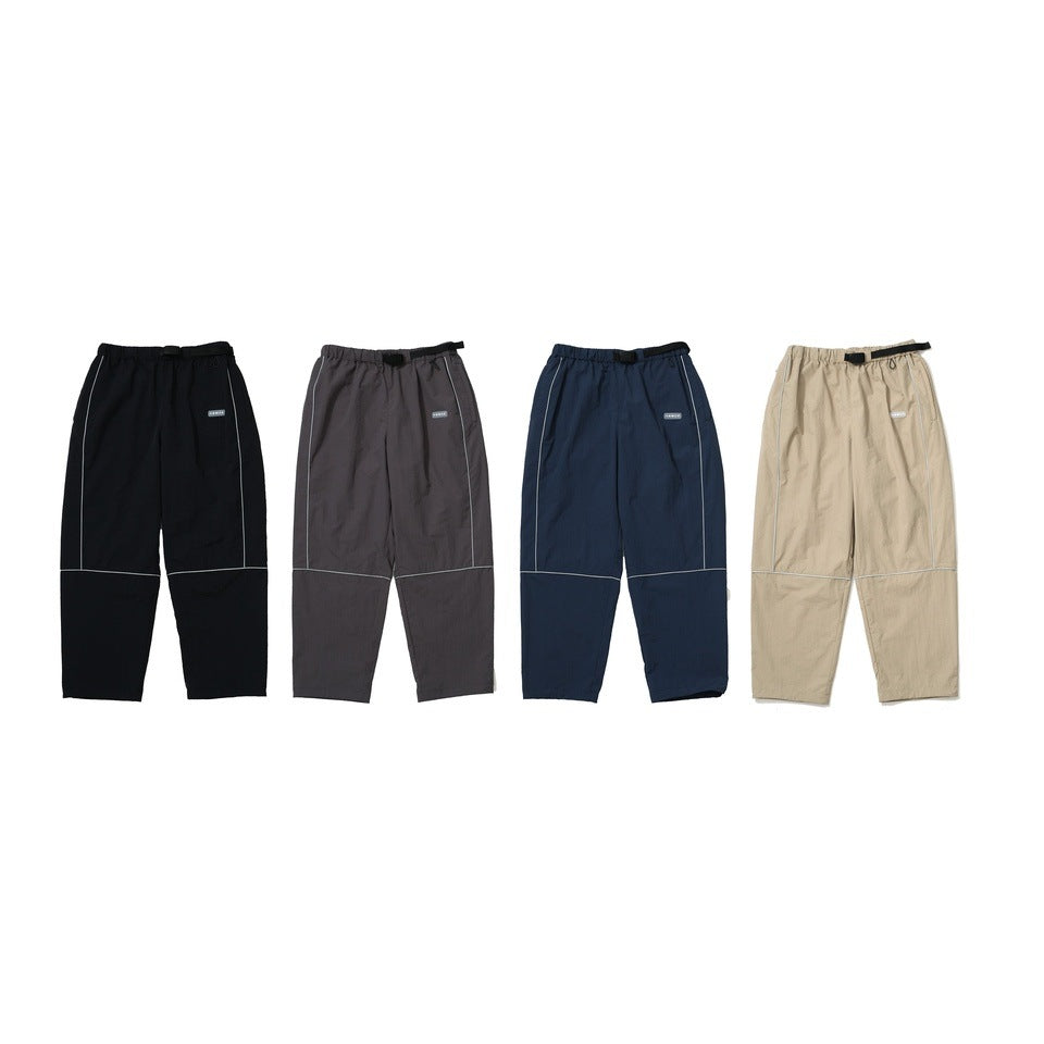REFLECTOR PIPING NYLON TRACK PANTS