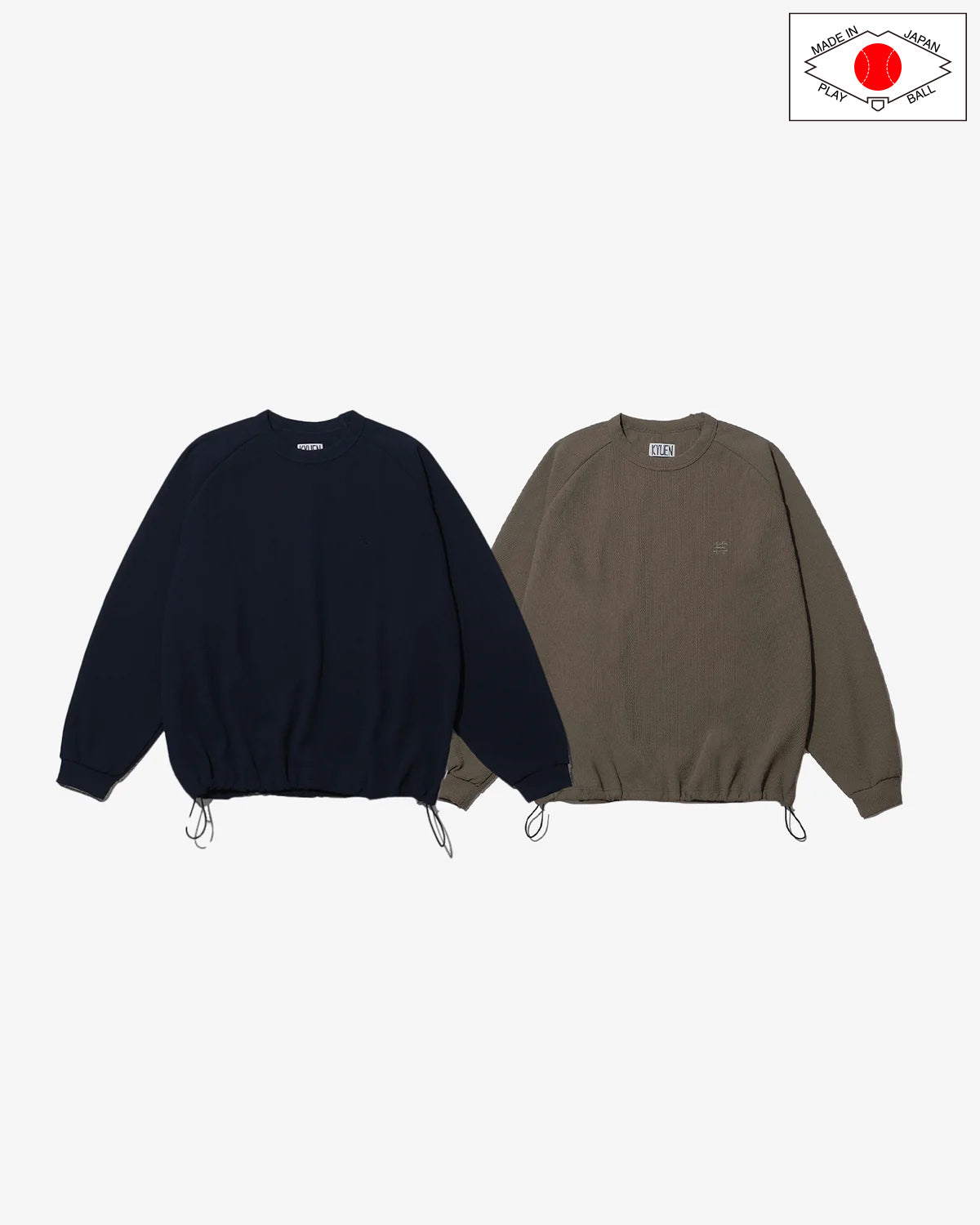 DRAWSTRING THERMAL L/S TEE