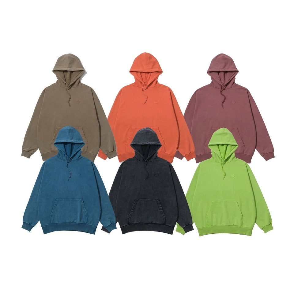 BB SMALL WAPPEN GARMENT DYE SWEAT HOODIE