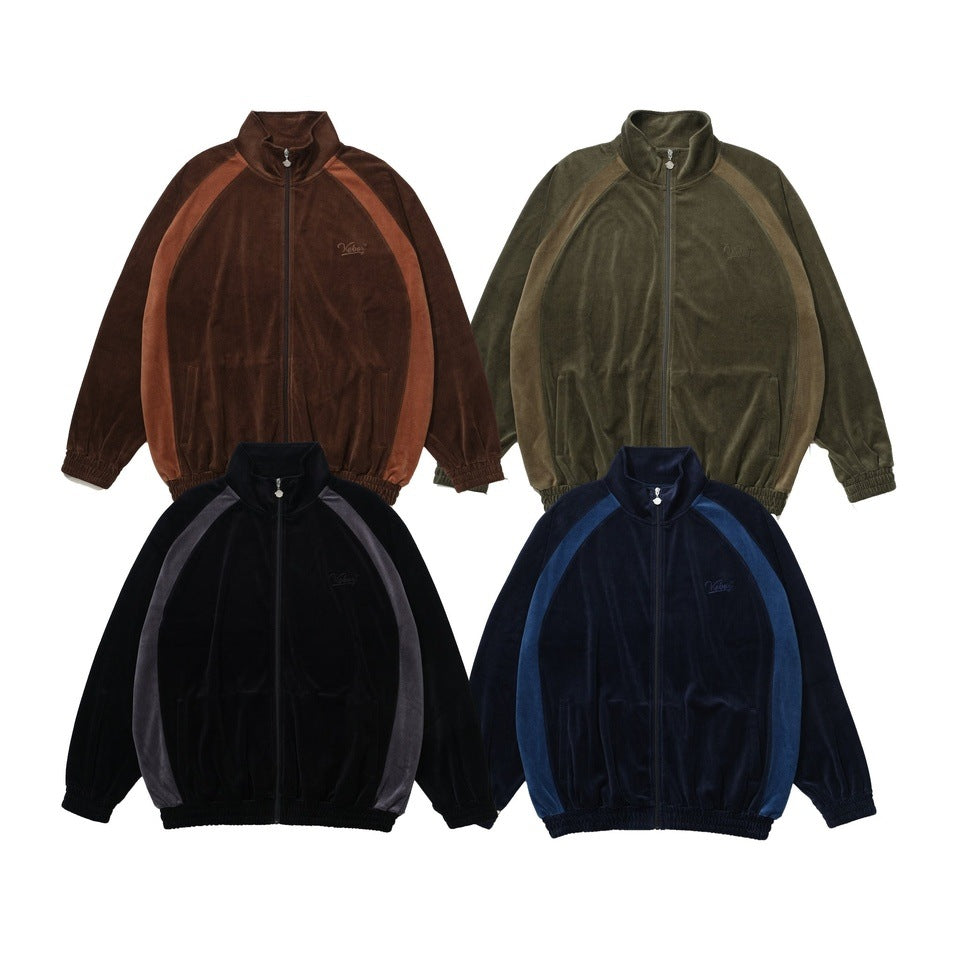 VELOUR TRACK JACKET