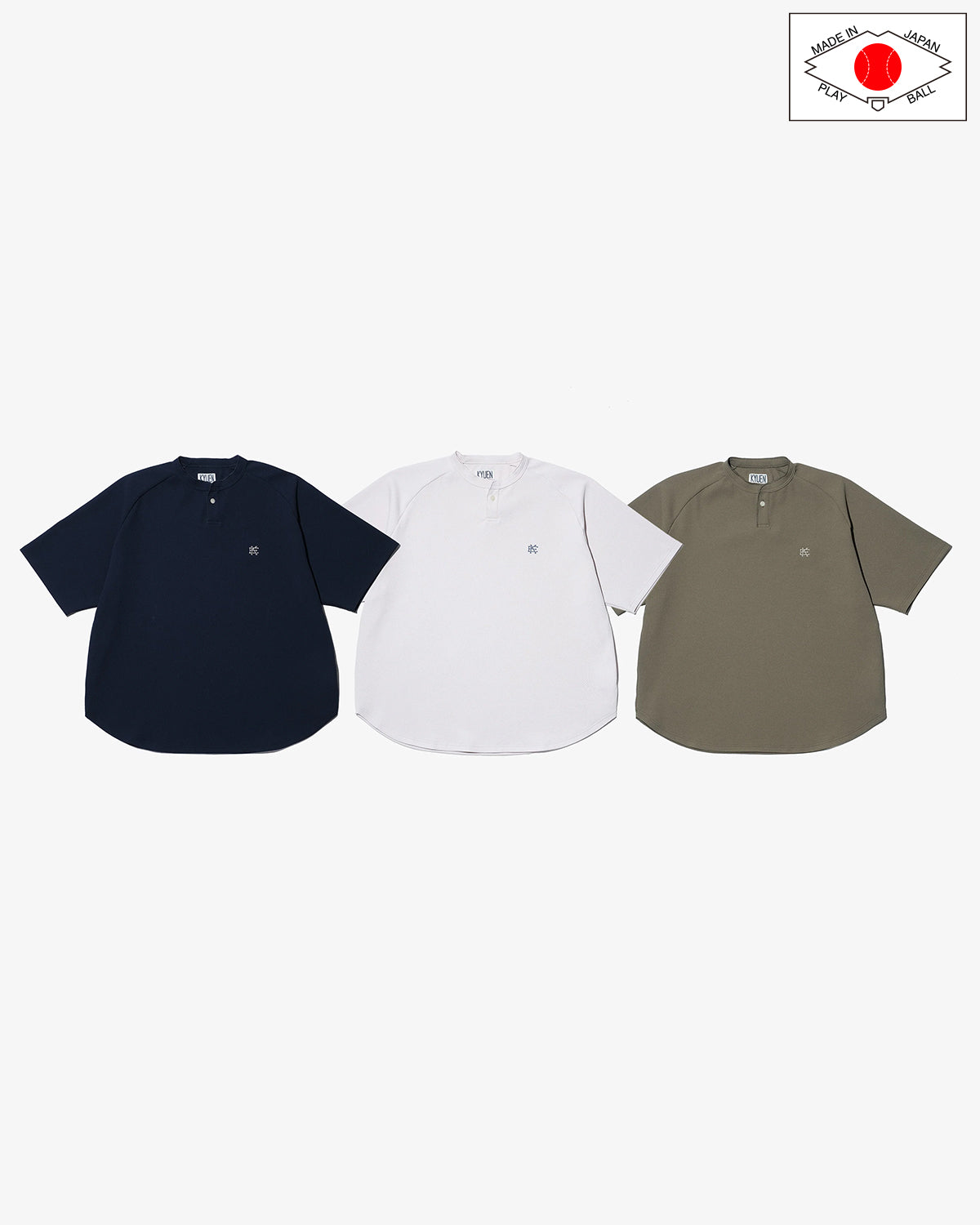 THERMAL HENLEY NECK TEE