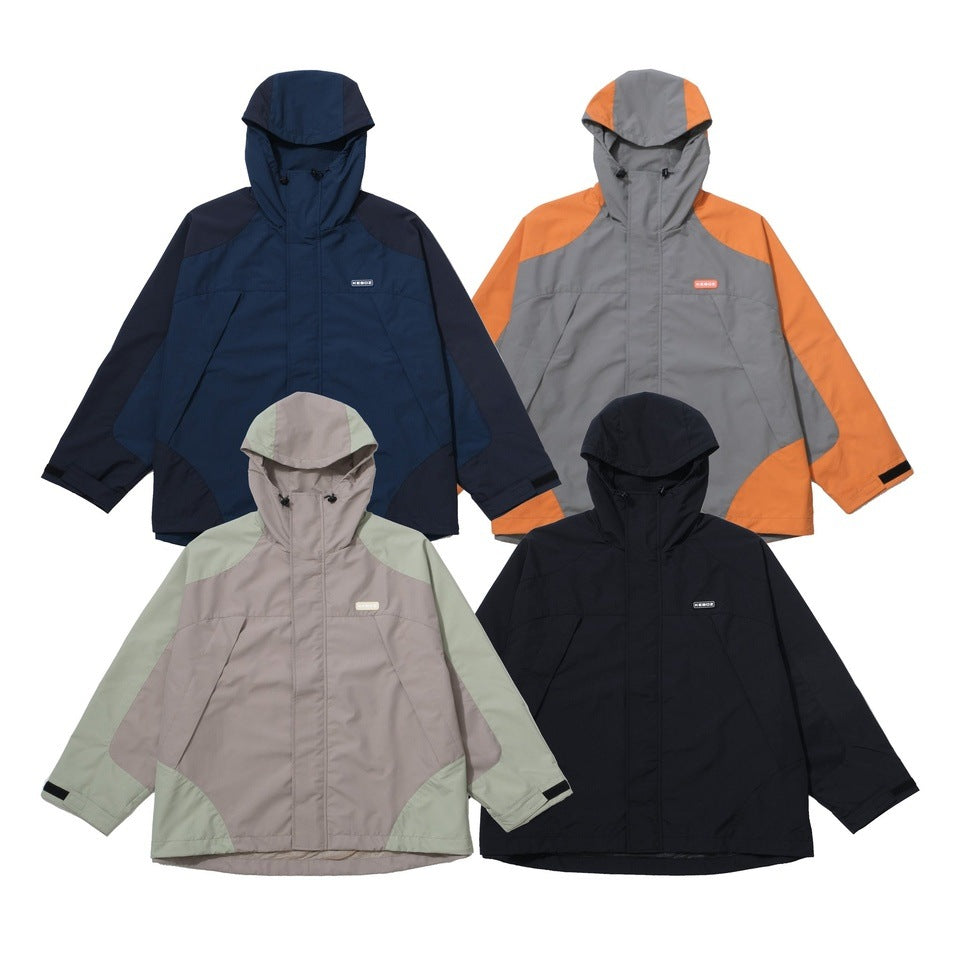 2 TONE HOODIE JACKET